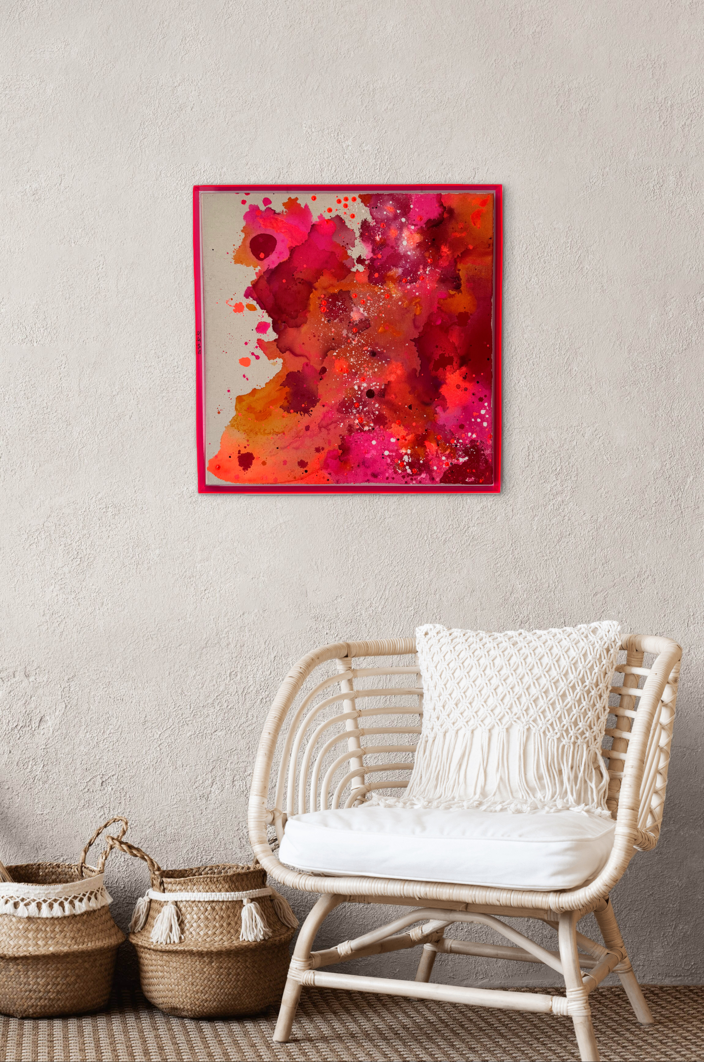 Akkorde - Präsenz, 2026, Acryl auf roher Baumwollleinwand, Ansicht 19